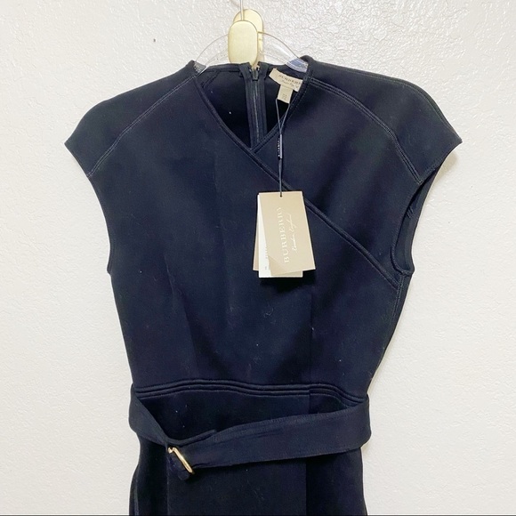 NEW WITH TAGS AUTHENTIC BURBERRY Dulsie D-ring Bonded Jersey Dress size 4 - Picture 16 of 16